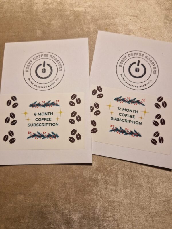 1 Bag Monthly Coffee Subscription